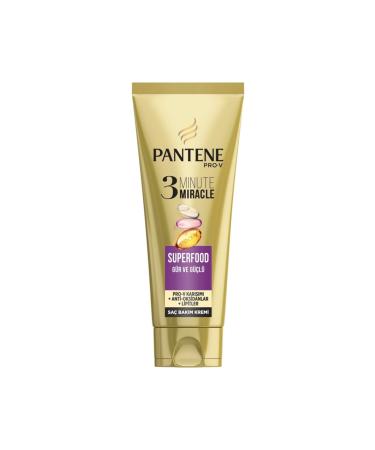 Pantene Pro-v 3 Minute Miracle Hair Care Cream Superfood 200 Ml