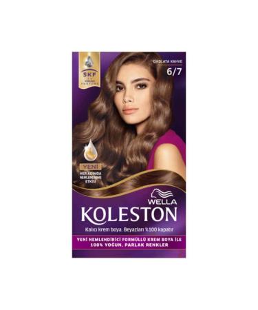 Wella Kit 6/7 Chocolate Brown Hair Dye