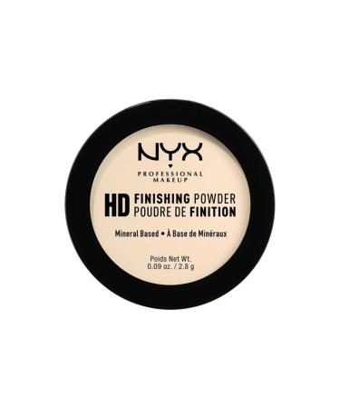 NYX Professional Makeup Fixing Mini Powder - High Definition Finishing Powder Banana 2.8 Gr