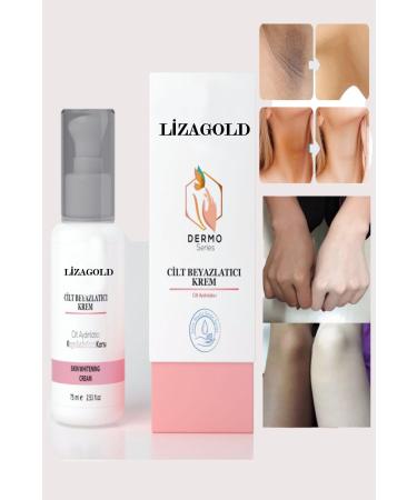 LIZAGOLD Underarm Private Area Darkening Whitening Brightening Cream 75 Ml