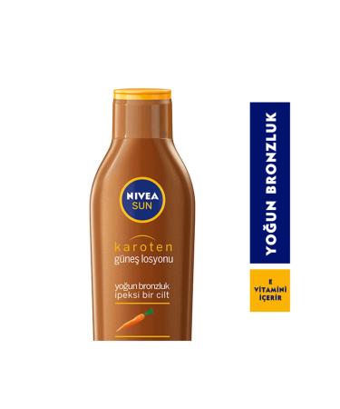 NIVEA Sun Carotene Essence Sun Milk (lotion) Intense Bronze 200 Ml - Buy Online on GoSupps.com