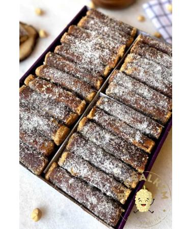 Birsalk m Fruit Roll & K me G m hane Coconut Hazelnut Paste Roll 1500 Gr