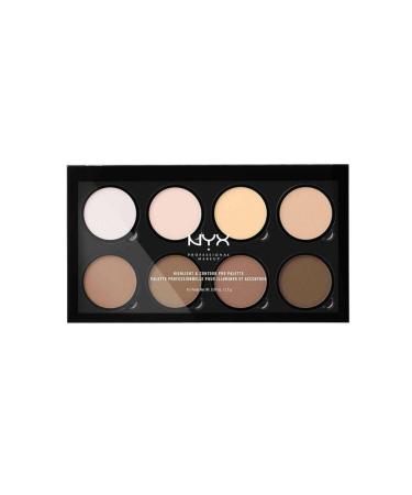 NYX Professional Makeup Professional Makeup Highlight & Contour Palette - Highlight & Contour Pro Palette 208 G
