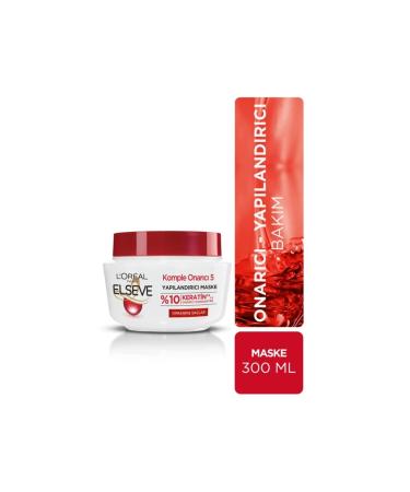 Elseve Complete Repair 5 Restructuring Hair Mask 300 Ml - Buy Online on GoSupps.com