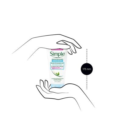 Simple Water Boost Micellar Facial Cleansing Gel 150 ml - Buy Online on GoSupps.com