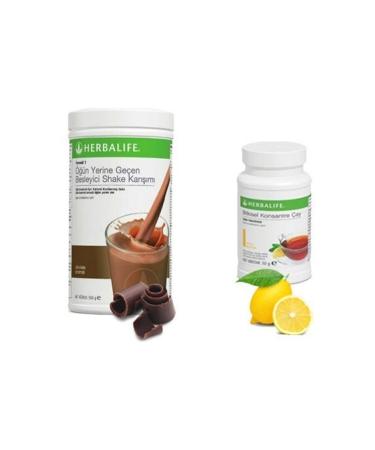 Herbalife Chocolate Shake 550 Gr - Lemon Tea 50 Gr