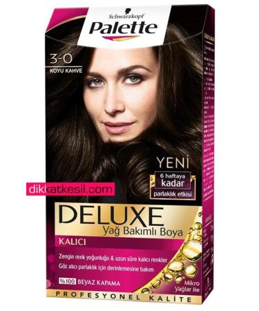Palette Hair Dye Dark Brown 3-0