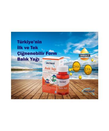 Multimar Fish Oil 30 Gummies (chewable Special for Children Safe Quality Fish Oil) - Buy Online on GoSupps.com