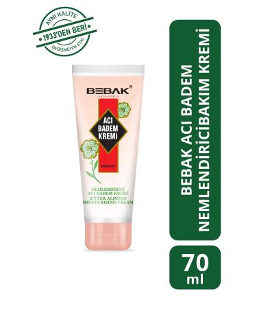 Bebak Bitter Almond Hand Body Care Cream 70 ml
