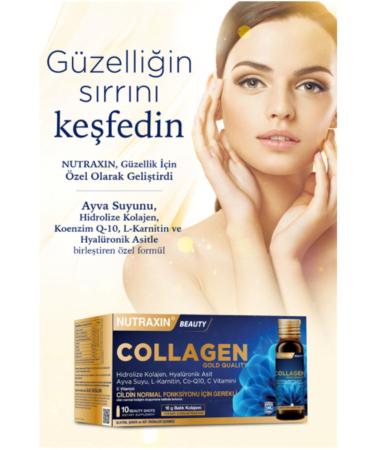 Nutraxin Beauty Gold Collagen 10x50 ml 2 Pieces - Buy Online on GoSupps.com