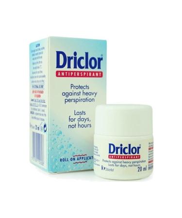 Driclor Anti Perspirant 20 ml 2 Pack Roll On
