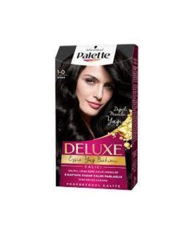 Palette Hair Dye Black 1-0
