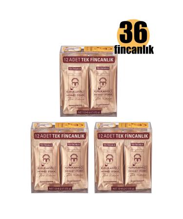 Mehmet Efendi Single Cup Turkish Coffee 6gx36