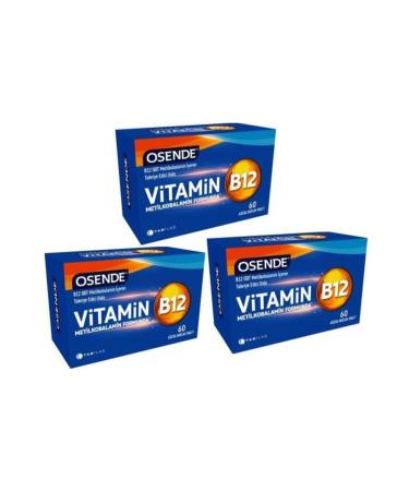 Osende Tab Osende Vitamin B12 60 Sublingual Tablets