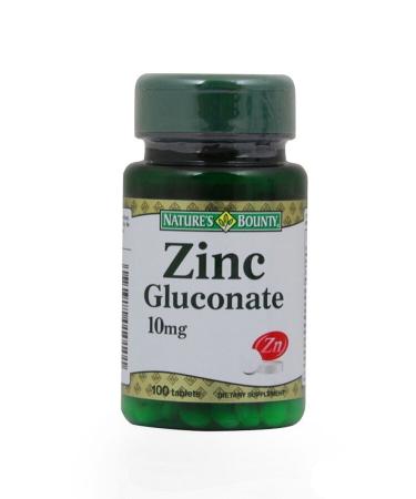 Natures Bounty Zinc Gluconate 10 Mg