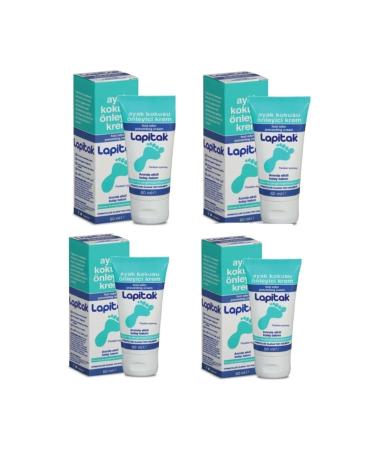Lapitak Anti-Odor Foot Cream 60ml 4 Pieces