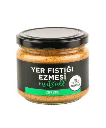 Nuts'All Espresso Peanut Butter 280 gr