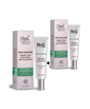 Roc Pro-sublime Yeux Cream 2'li Cream Set 15ml - Eye Contour Wrinkle Cream