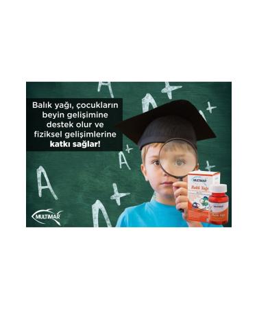 Multimar Fish Oil 30 Gummies (chewable Special for Children Safe Quality Fish Oil) - Buy Online on GoSupps.com