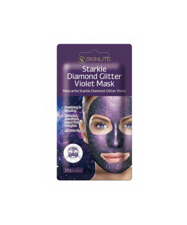 Skinlite Shimmering Silver Face Mask