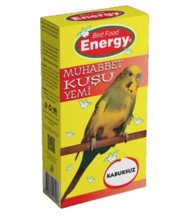 Energy Shellless Budgie Bird Food 400 gr 8 Boxes