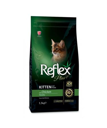 Reflex Plus Chicken Kitten Food 1.5 Kg