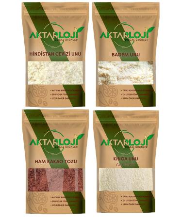 1 Kg Raw Cocoa Powder 1 Kg Almond Flour 1 Kg Quinoa Flour 1 Kg Coconut Flour