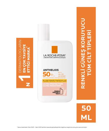 La Roche Posay Sun Cream Anthelios Shaka Fluid SPF50 Tinted Fluid 50 ml 3337875491969