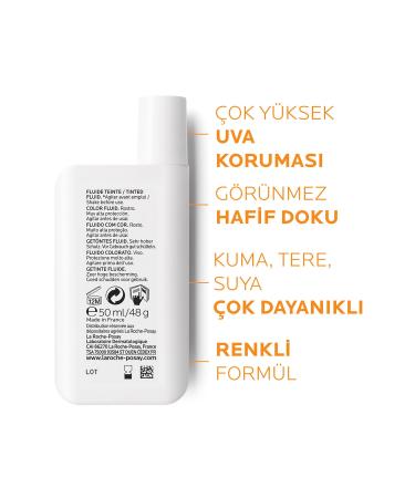 La Roche Posay Sun Cream Anthelios Shaka Fluid SPF50 Tinted Fluid 50 ml 3337875491969 - Buy Online on GoSupps.com