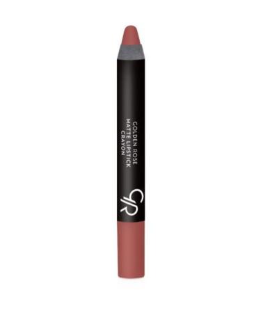 Golden Rose Matte Lipstick Crayon No:21