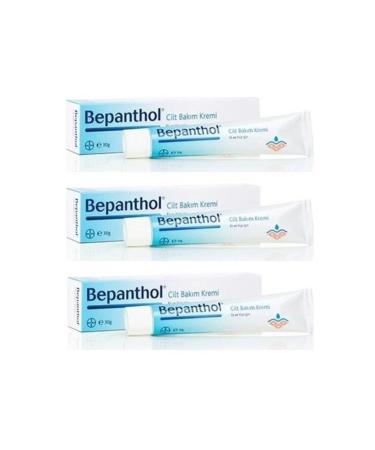 Bepanthol Bayer Skin Care Cream 3 Boxes 90 Gr