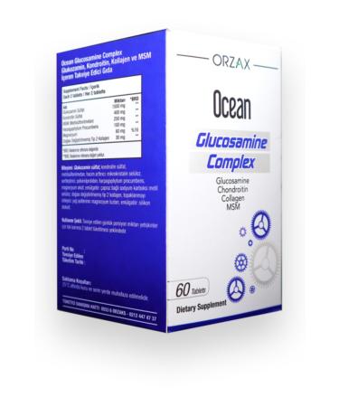 Ocean Glucosamine Complex 60 Tablets - Buy Online on GoSupps.com