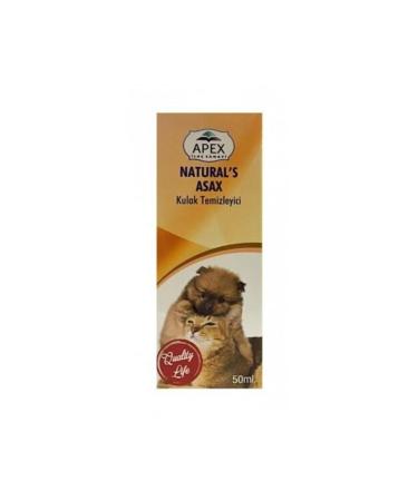 Apex Natural Asax Cat and Dog Ear Cleaning Lotion (50ml)