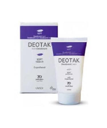 Deotak Soft Sensitive Skin Cream Deodorant 35 Ml