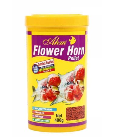 Ahm Flower Horn Pellet 1000 Ml. Fish Food