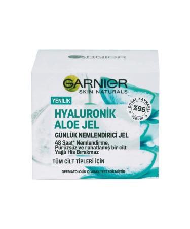 Garnier Garnier Hyaluronic Aloe Gel - Daily Moisturizing Gel 50 Ml - Buy Online on GoSupps.com