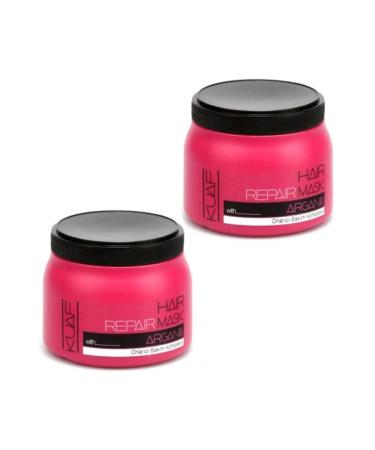Kuaf 2x500ml. Hair Care Mask Argan