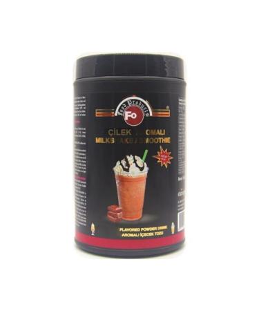 FO Strawberry Flavored Drink Powder 1 kg Milk Shake/ Smoothie Jar