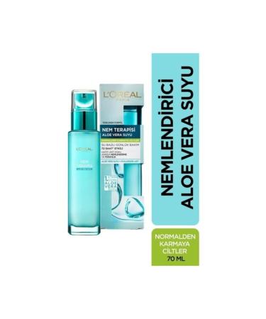 L'Oreal Paris L'Oreal Moisture Therapy Aloe Vera Juice Normal to Combination 70 Ml - Buy Online on GoSupps.com