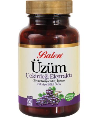 Balen Grape Seed Extract 300 Mg 60 Capsules