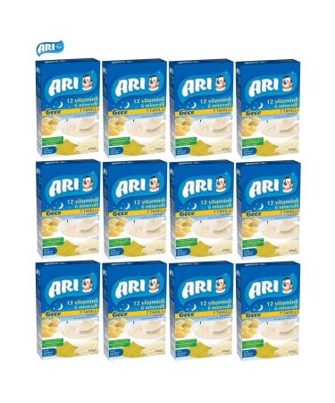 Bee Mama Rice Flour 200gr Night 7 Grain Milk (12 Piece Set)