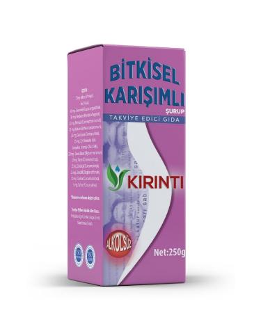 KIRINTI 2000 Herbal Mixed Alcohol-Free Swedish Syrup 250 Ml