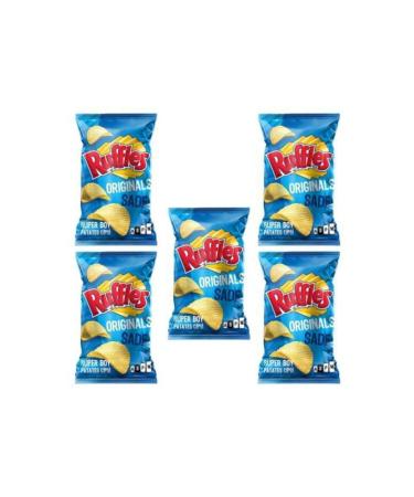 Ruffles Original Plain Potato Chips 103 Gr X 5 Pcs