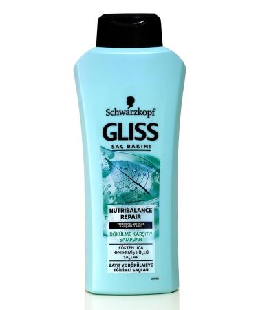 Gliss Shampoo Nutri-balance Repair Anti-Loss 525 Ml