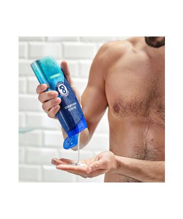 Head And Shoulders Shower Gel And Shampoo Sensitive 360 ml X 3 Pieces - Buy Online on GoSupps.com
