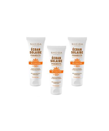Sheida Ecran Solaire Pigmenta SPF 50+ 75 ml 3 Boxes Advantage Package