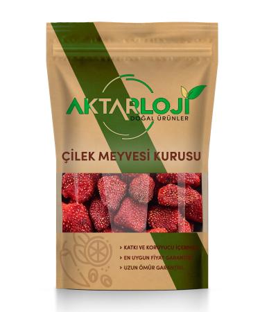 Aktarloji 1 kg Dried Strawberry Fruit