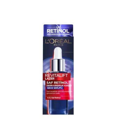 L'Oreal Paris Revitalift Laser Pure Retinol Deep Anti-Wrinkle Night Serum 30ml
