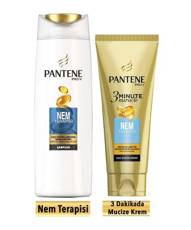 Pantene Moisture Therapy Shampoo 500 Ml and 3 Minute Miracle Hair Care Conditioner 200 Ml - Buy Online on GoSupps.com