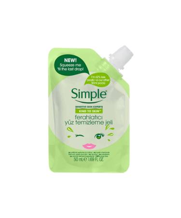 Simple Mini Refreshing Facial Cleansing Gel 50 Ml